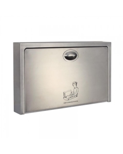 Prestige Clad Stainless Steel Baby Changing Table Closed