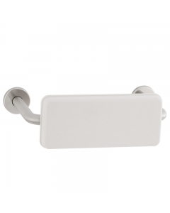 Bobrick Grab Bar Rail with Padded Back Bar Satin Finish with White Polyurethane Foam- B-5892