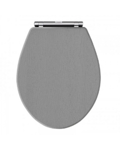 Hudson Reed Old London Storm Grey Carlton Soft Closing Toilet Seat