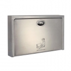 Prestige Clad Stainless Steel Baby Changing Table Closed