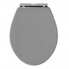 Hudson Reed Old London Storm Grey Carlton Soft Closing Toilet Seat