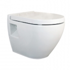 Nuie Provost Round White Wall Hung Pan Without Seat