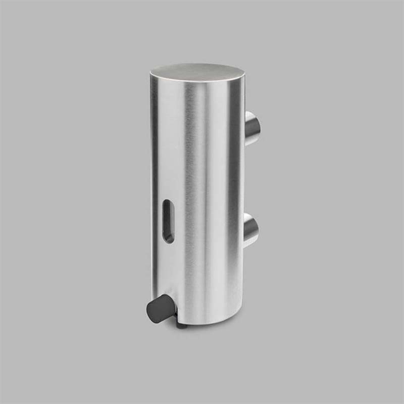 D Line Stainless Steel Brushed Soap Dispenser 350ml Plain Image