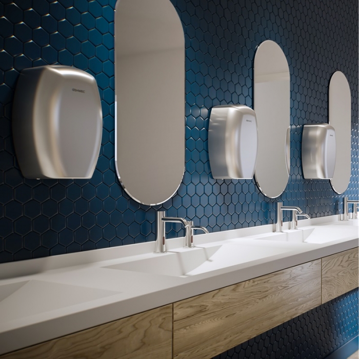 In Situ Image of Genwec Falcon Hand Dryer