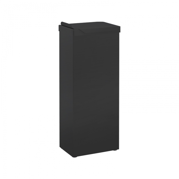 Dolphin Sanitary Bin 20 Litres Matt Black