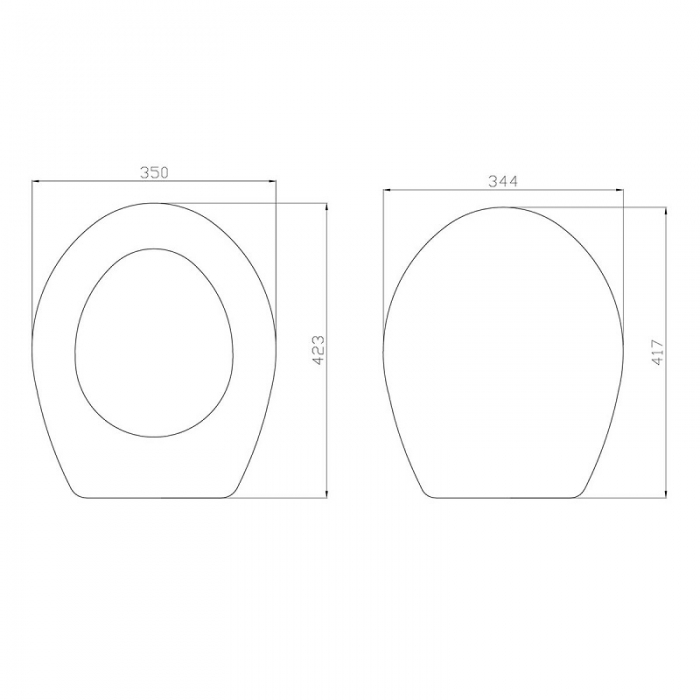 traditional toilet seat CAD