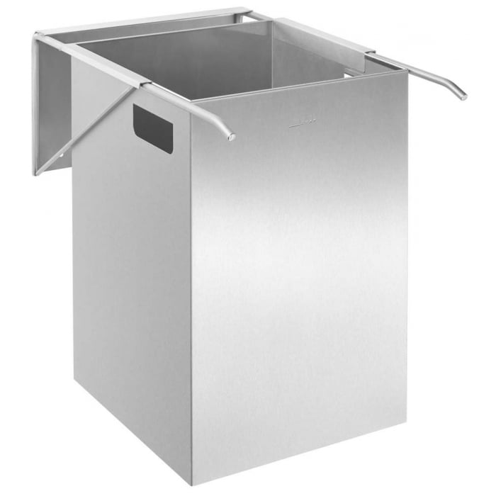 Waste Bin Stainless Steel 40ltrs Prestige WP188